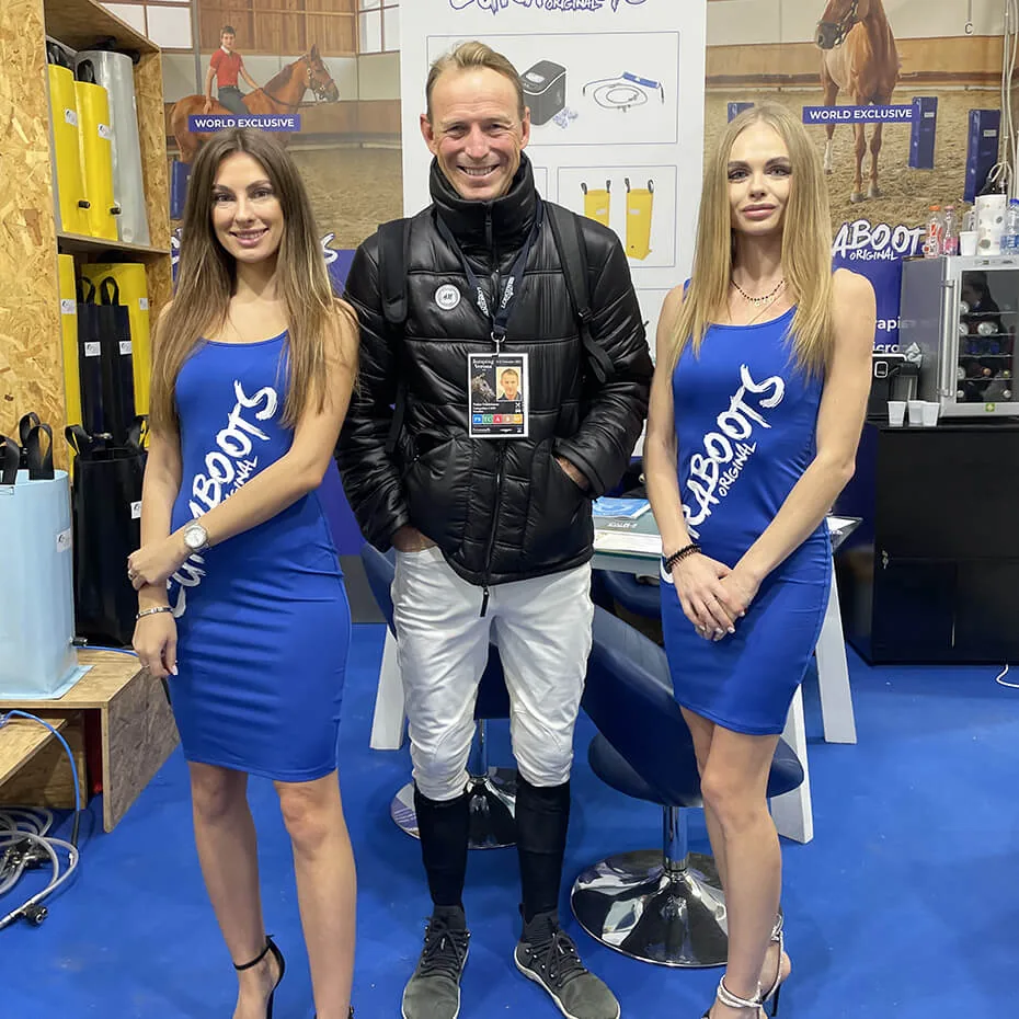 Peder Fredricson con Curaboots